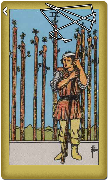 693 - Nine of Wands
