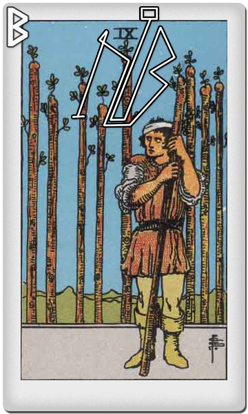 948 - Nine of Wands
